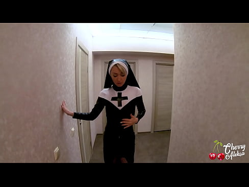 ❤️ Sexy Nun Sucking and Fucking in the Ass to Mouth 